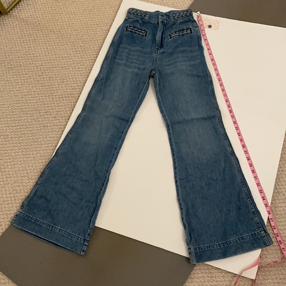 Free People Seasons in the Sun denim jeans - Picture 9 of 12